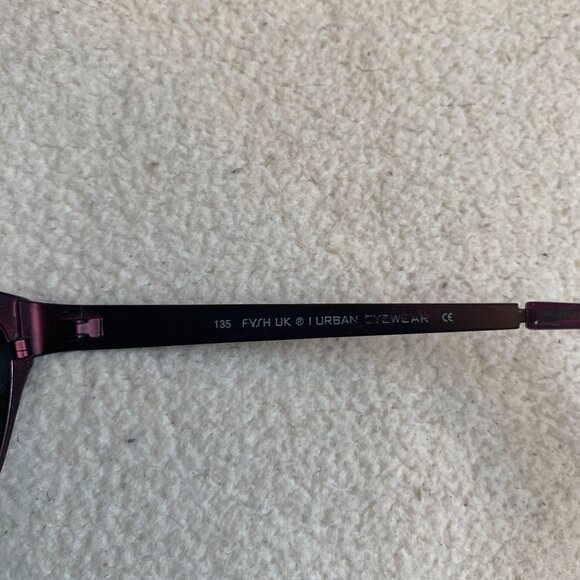 Fysh 3518 817 Designer Eyeglasses Frames UK 53-17 Purple - Picture 6 of 14